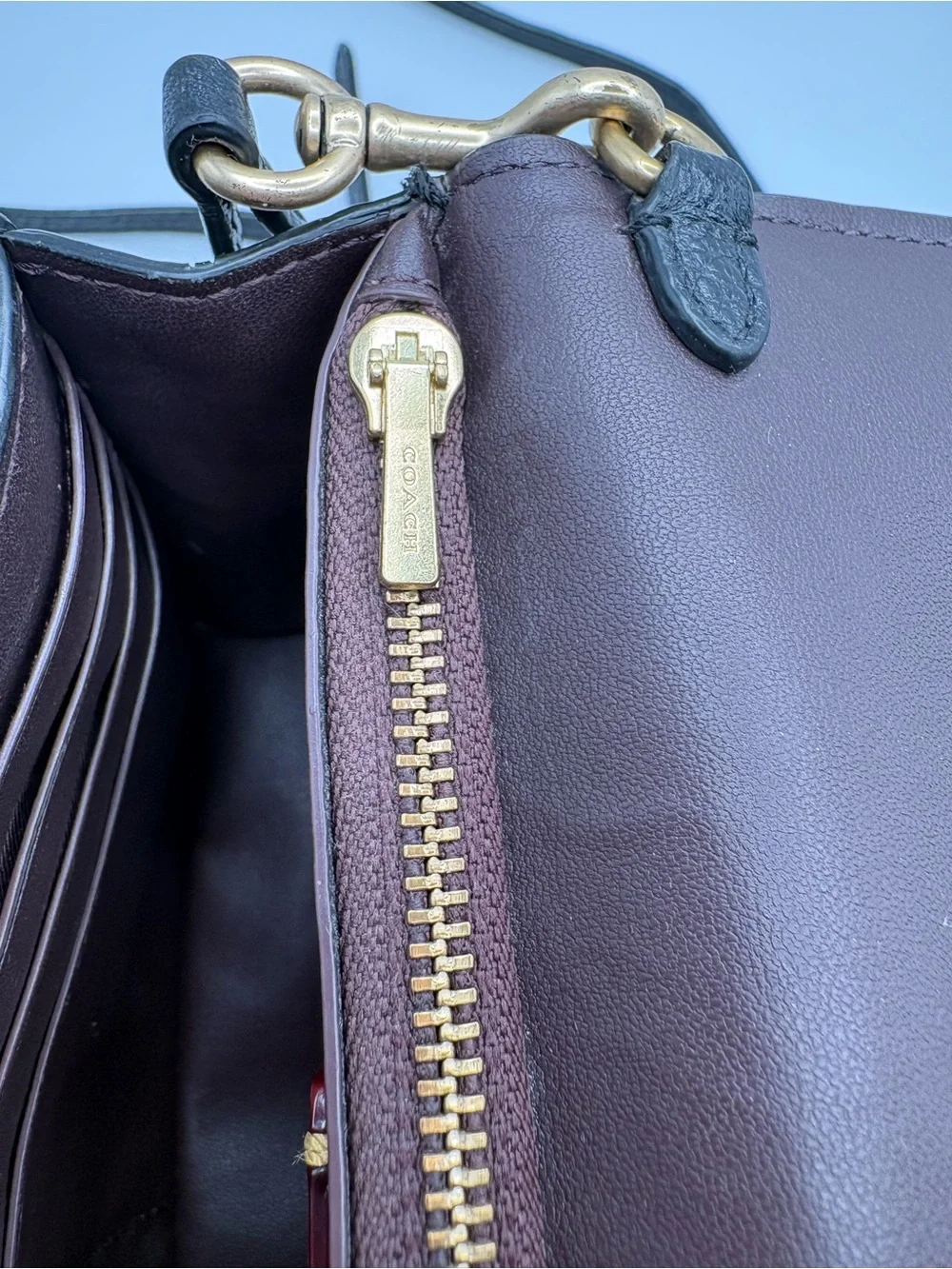 Coach Hayden Crossbody Black Pebbled Leather C4815